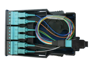 MPO - SC Fiber Cassette - 12C OM3 (UPC) - With Cable